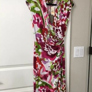 Tommy Bahama NWT dress small petite pink  floral